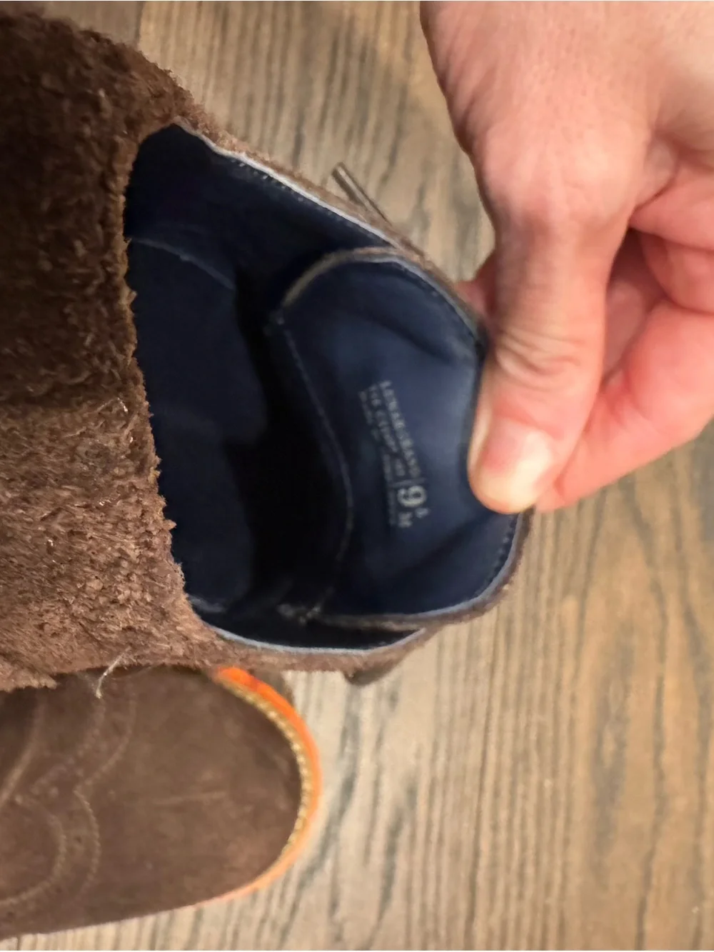 Cole Haan brown suede